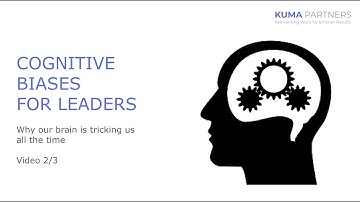Cognitive biases: why our brain is tricking us all the time (video 2/3)