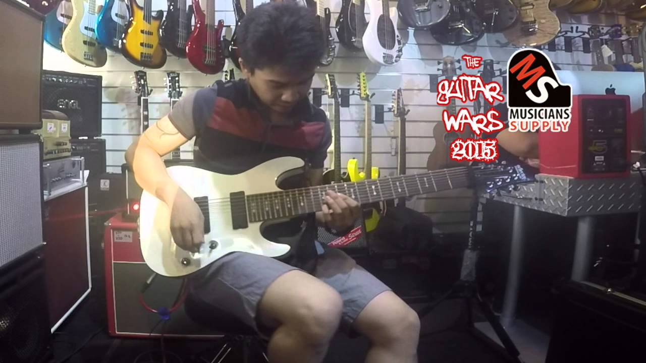 Musicians Supply Dubai Guitar Wars Finalist Ronnel Cruz YouTube