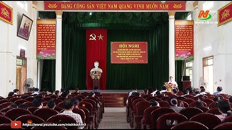 Đại biểu HĐND tỉnh tiếp xúc cử tri xã Khánh Cư, Khánh Vân, Khánh Hải huyện Yên Khánh