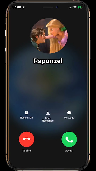 Rapunzel ringtone...☎️🔥 #call #ringtone #cute #meme #ringtones #calling #memes #top #top10 #tiktok
