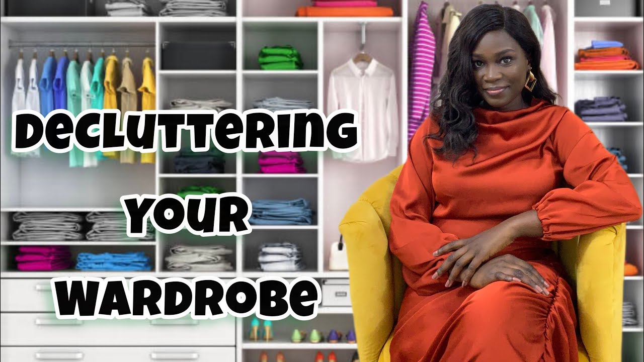 How to DECLUTTER your WARDROBE in 3 easy steps - YouTube