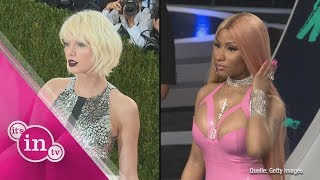 Nicki Minaj Taylor Swift Darum verbnden sich ihre Fans