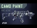 Camo Paint Rifles / Guns. HK G36 How To