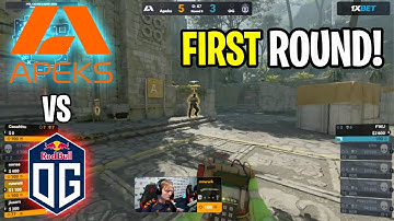 FIRST GAME!! - Apeks vs OG - HIGHLIGHTS - PGL CS2 Major Copenhagen 2024 RMR | CS2
