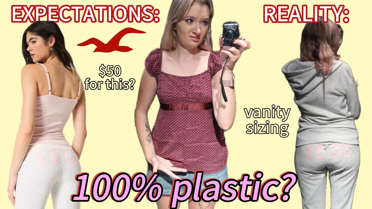 THE HOLLISTER 2000s COLLECTION SUCKS (disappointing try-on) 