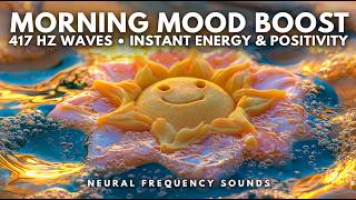 417 Hz Morning Cortisol Flush 🌊  Dissolve Stress Hormones with Ocean Waves • Meditation Music PT. II