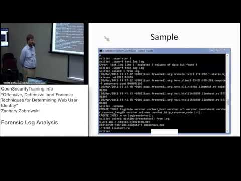 Part12: Web User Identification: Forensic Log Analysis