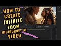 How To Create Infinite Zoom Video with Midjourney AI & Blending FIX!