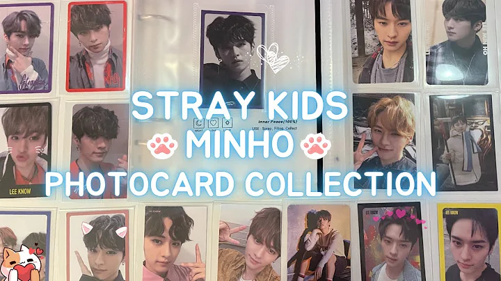 setting up my stray kids lee know/minho photocard ...