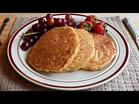 How to make fluffy pancakes from scratch without eggs and flour