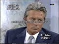 Bernardo Neustadt entrevista a Alain Delon Parte 2 1993 DiFilm