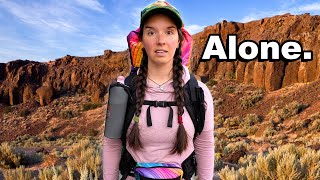 Backpacking Alone in the Forgotten Desert of the Pacific Northwest! by Miranda Goes Outside!! 100,592 views 1 month ago 34 minutes