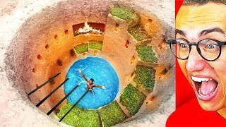 This Is The GREATEST SECRET UNDERGROUND POOL HOUSE!