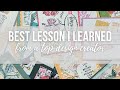 Best lesson i learned from a top design creator