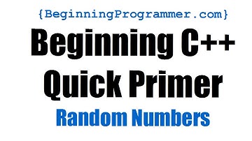 C++ Primer - Random Numbers