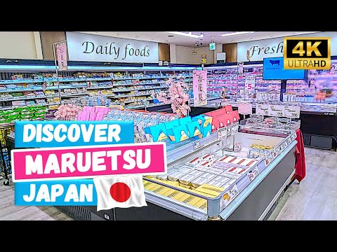 🇯🇵 Discover Maruetsu Typical Japanese Supermarket in Tokyo [4K Video]