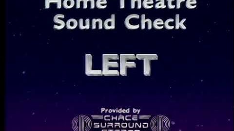 Chace Surround Channel Check From Return of the Jedi Laserdisc