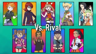 Pokémon Music - All Rival Battle Themes from the Core Series