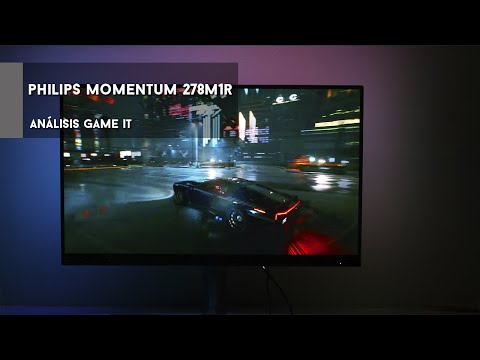 Philips Momentum 278M1R #review y unboxing en español | GameIt ES