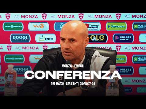 CONFERENZA STAMPA | Le parole di Mister Bianco prima di Monza - Empoli
