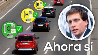 Coches sin ETIQUETA en Madrid, el CAOS es TOTAL 🛑