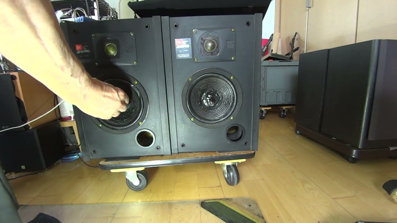 よみがえった JBL J216PRO リペアー★★Youtubeあり JBL J216PRO リペアー - YouTube