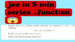 Function jee advanced revision #functions