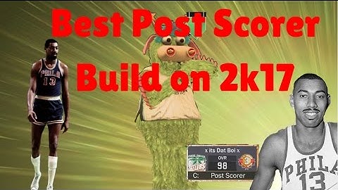 Best Post Scorer Build Ever (98 Overall God) Best animations/styles