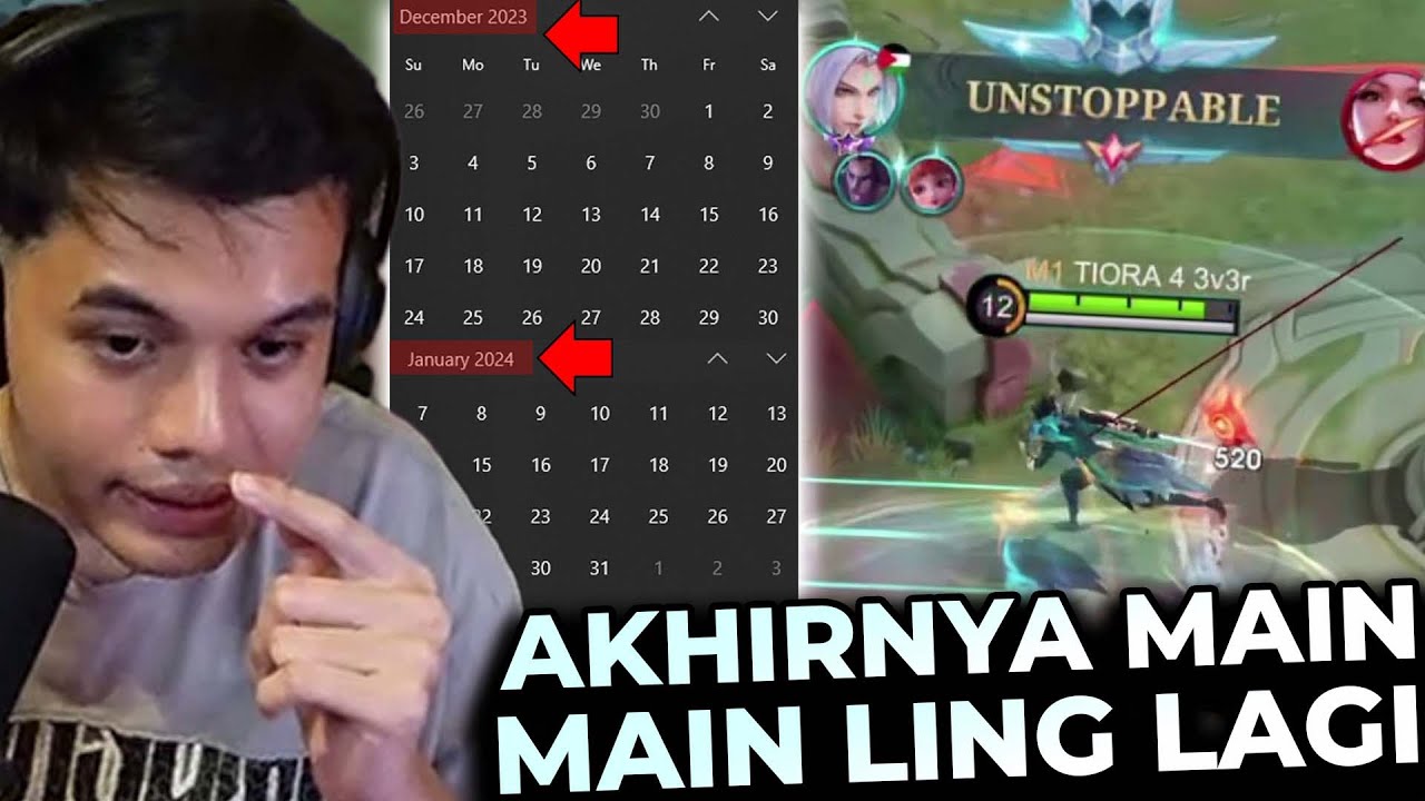 Setelah Setahun Gak Main LING!! Masih Terlalu Jago Ternyata LING gw!! - Mobile Legends