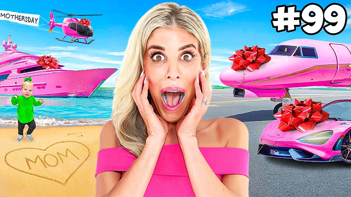 Surprising Wife with 100 Gifts for Mothers Day