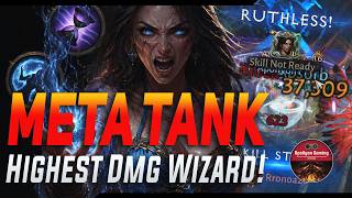 The Ultimate Only Tank Wizard Build You Need – High Damage Meta - Diablo Immortal