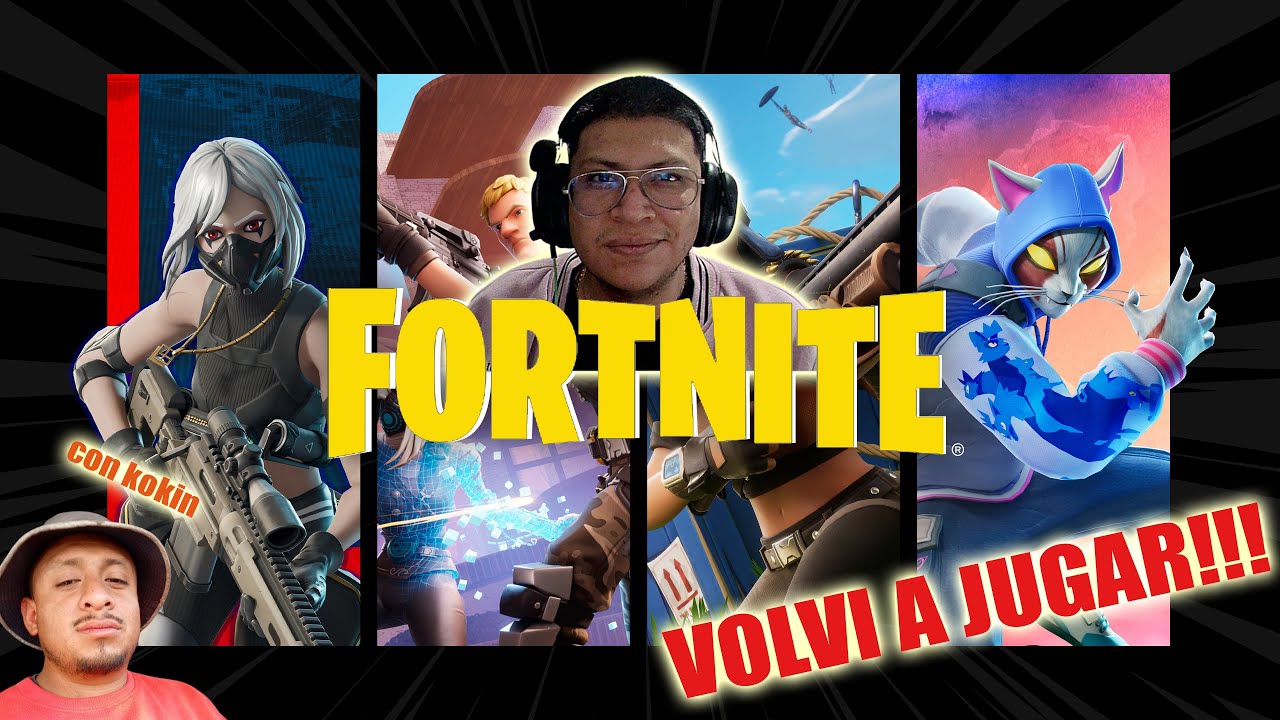 Volvi a jugar FORTNITE después de un AÑO y esto paso ft kokin - YouTube