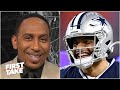 Stephen A. predicts the Cowboys will win over 10 games this season | First Take