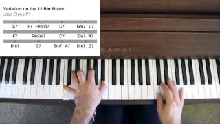 Variations on the Twelve-Bar Blues: Jazz Blues #1