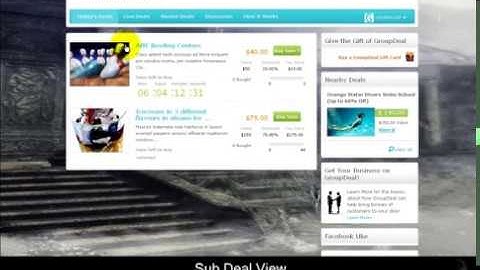 groupdeal - Deal Types and Live Deals