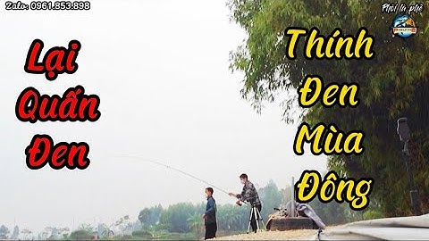 Câu lục l Lại quấn ổ trắm đen với thính chuyên đen mùa đông, giật bong, nổ quá nhiều l fitshing