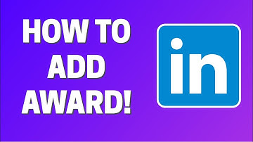 How To ADD Honor Or Award on LinkedIn