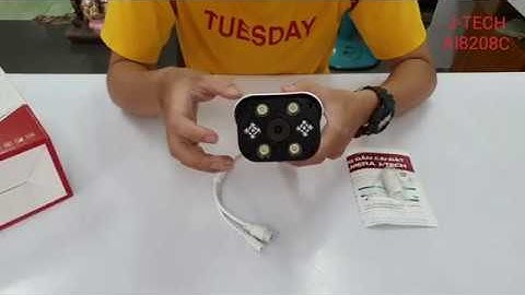 Camera J Tech IP thông minh 3mp AI8208C