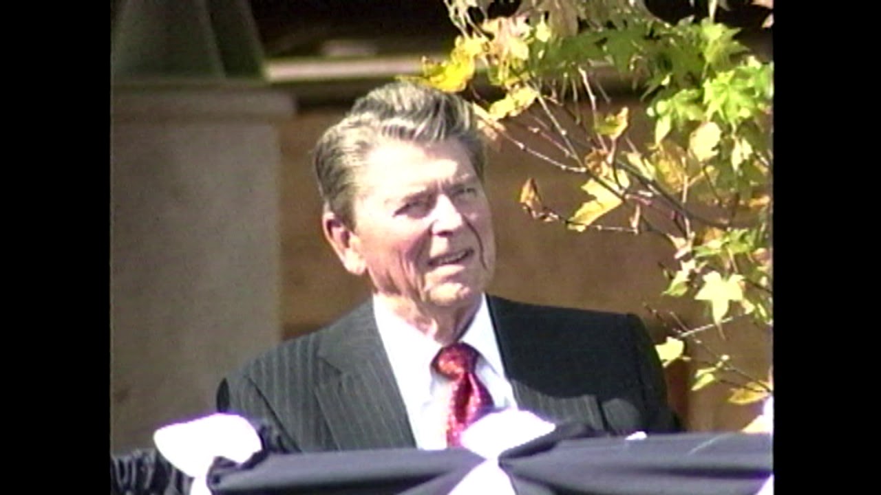 Reagan Library Dedication Reagan Library Dedication 11/4/91 2 of 2 - YouTube