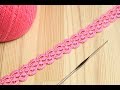 Ленточное кружево с витыми столбиками - вязание крючком How to Crochet for Beginners
