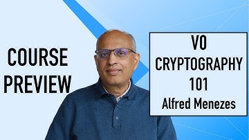 Advertisement: Free online cryptography course with Alfred Menezes