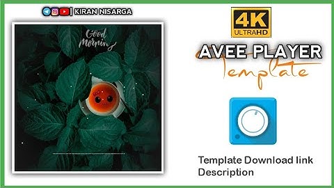 avee player template # new template # square template # 4K # 4K template