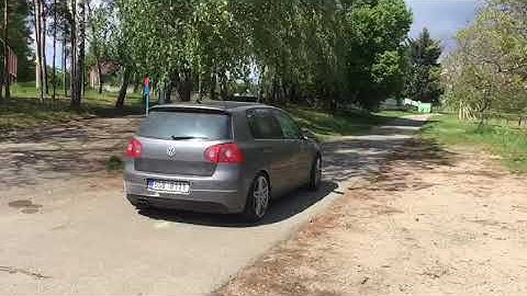 VW Golf 5 GTI DSG resonator delete