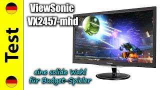 ViewSonic VX2457-mhd Review | A solid choice for budget gamers (German)