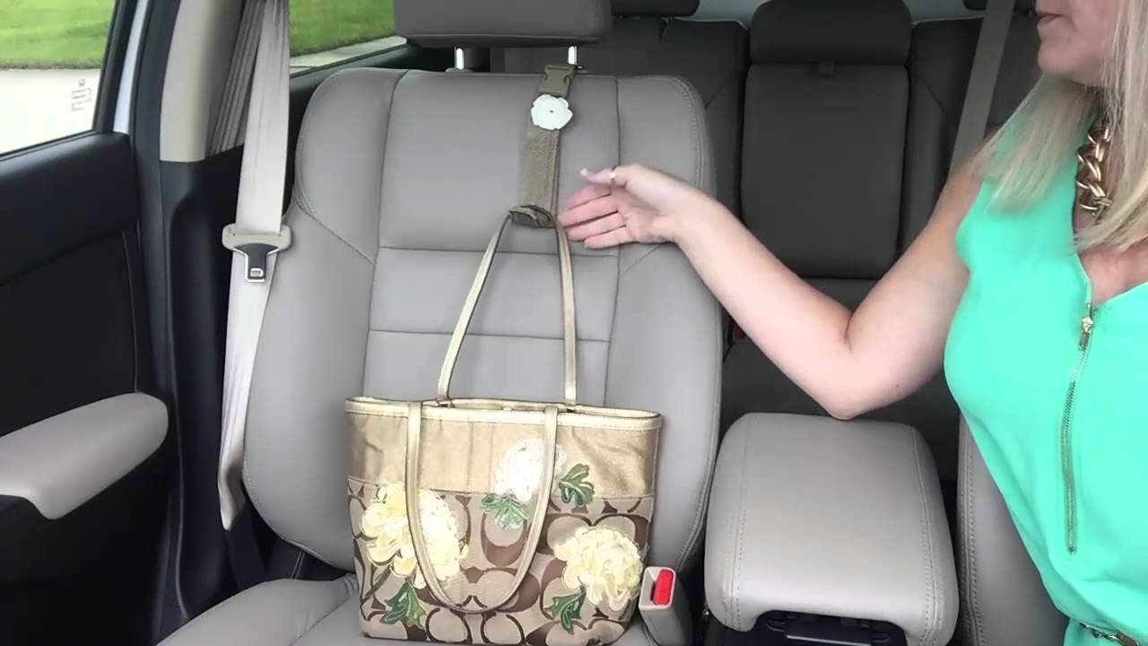 2 in 1 Car Headrest Hidden Hook Review 2022 - Car Seat Hooks with Phone  Holder - YouTube