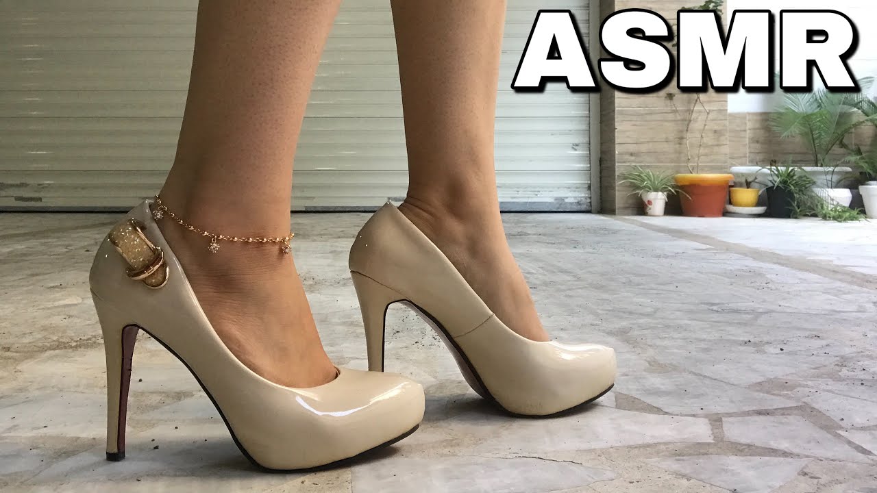 ASMR 👠 high heels 👠 walking sounds 🔥 No Talking YouTube