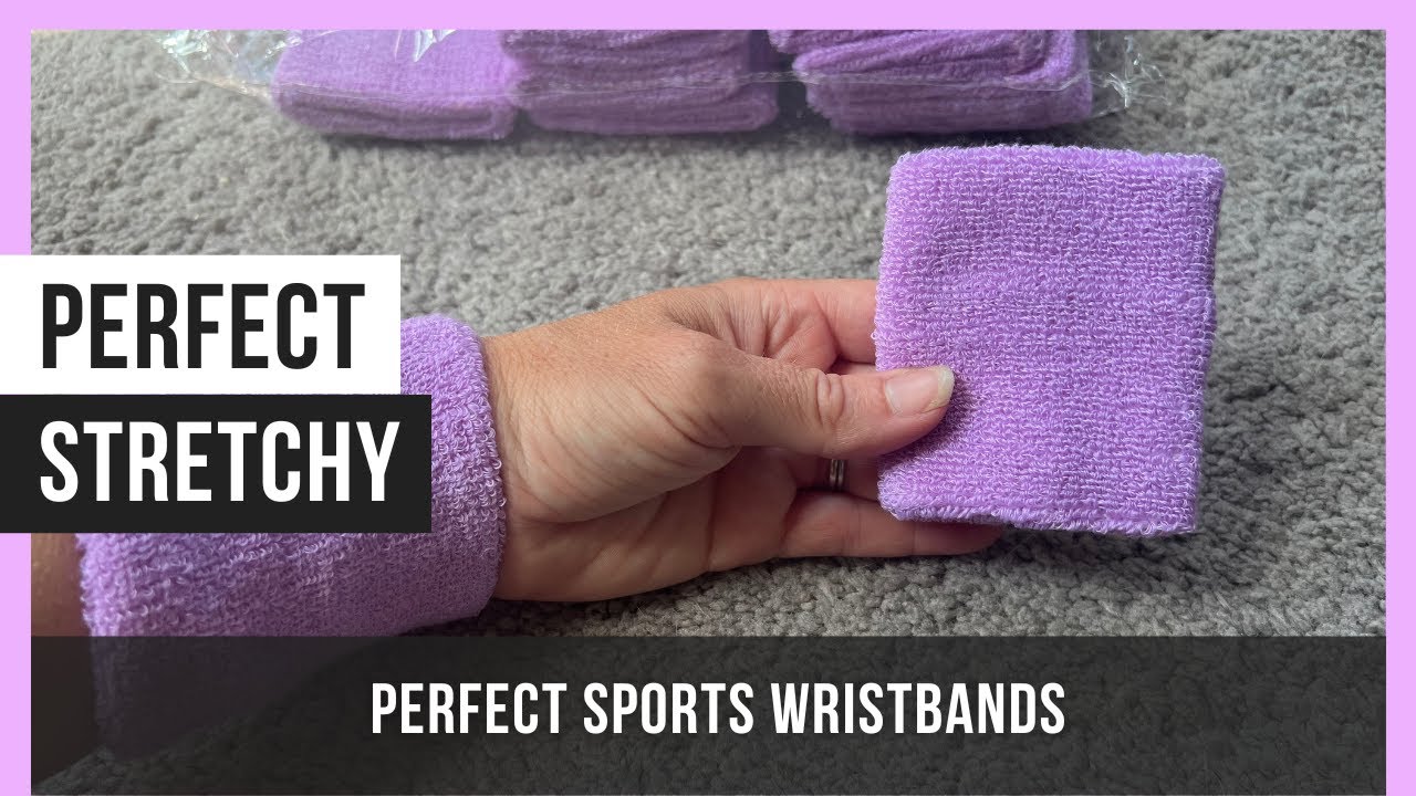 Review: Payanwin Wrist Sweatbands for Men & Women: Stretchy & Sweat Absorbing Cotton Terry