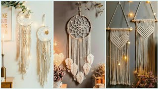 Top Most Attractive Bohemian Macrame wall hanging, Feather Dreamcatcher Wall Hanging Decoration