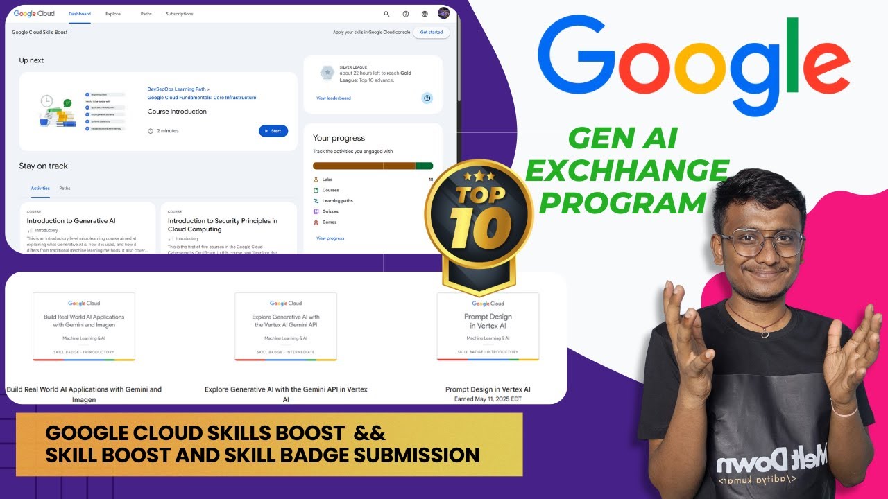 How to Earn 540 Points in Gen AI Exchange Program | Google Cloud Skill ...