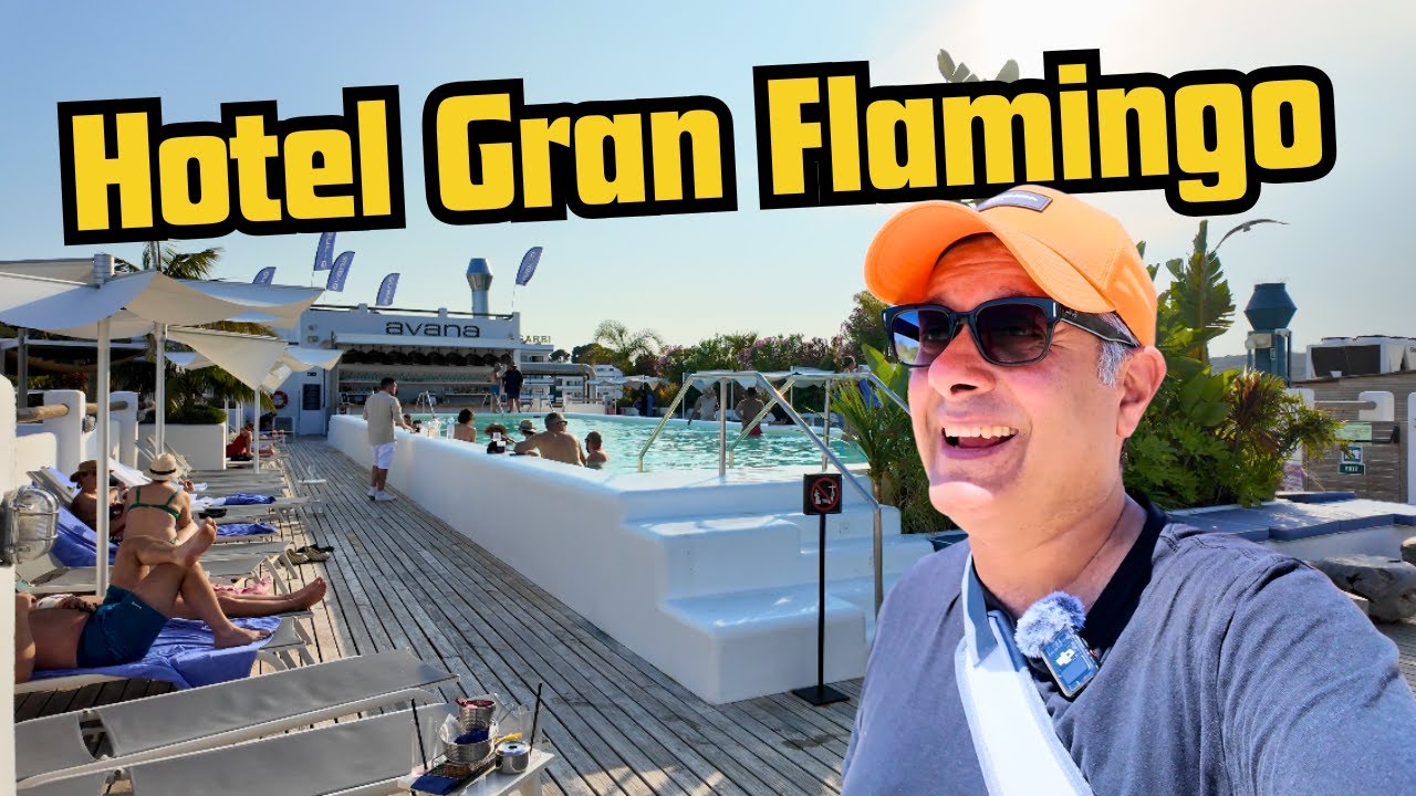 Grand Hotel Flamingo Lloret de Mar: Adults-Only Luxury & Rooftop Pool Tour 2025